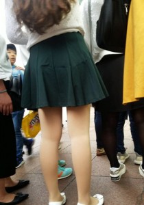 墨绿裙肉丝白高[920M]