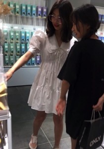 【TIMCOB】⭐CD原创⭐大学生出门逛街！长裙绿色点N！可爱系[368M]