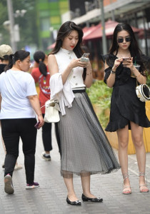 黑白纱透视裙的乾坤秘密57张