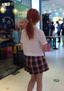 【TIMCOB】CD原创合集 - JK学生妹粉色纸尿裤上街，4月不怕冷！[803M]