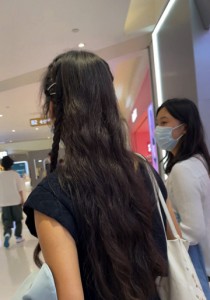 【TIMCOB】⭐CD系列⭐长裙小姐姐逛街！肉色丝袜黑NN性感！[491M]