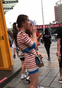 【TIMCOB】⭐CD原创⭐低配迪丽热巴！包tun裙半透明N！有点sao[250M]