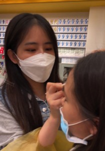 【TIMCOB】⭐精品系列⭐美店员帮顾客试妆！蕾丝透明N翅膀[911M]