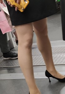 黑连衣裙黑高跟肉丝袜OL[2.31G]