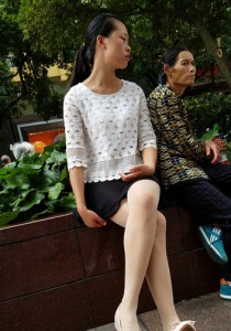 黑色短裙肉丝[532M]