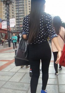 Paul大师作品-黑色紧身铅笔裤长发美女[614MB]