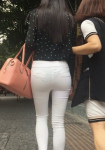 【JACK】超性感紧身白裤[373M]