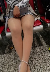 灰色原点短裙肉丝白高[592M]