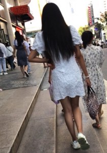 【TIMCOB】⭐CD原创⭐长裙气质小姐姐！白色NN清晰到爆！[165M]