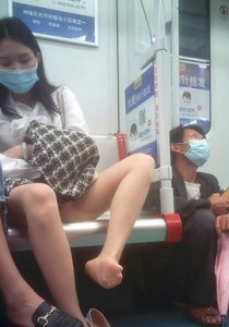 【苏大熊作品】地铁肉丝，大叔也是同道中人[692M]