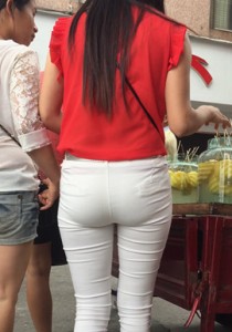 【JACK】紧身白裤少妇买鞋[514M]