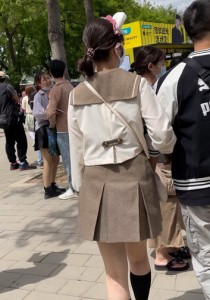 【TIMCOB】⭐CD原创⭐可爱学生逛公园！红色NK！[232M]