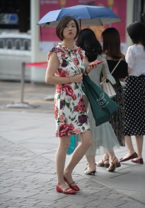 160小红鞋肉丝袜花裙气质美女39张