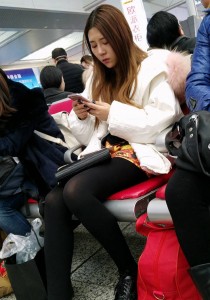 白色外套黑丝[920M]