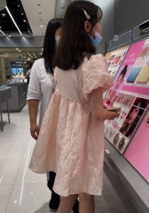 【TIMCOB】⭐原创CD⭐小姐姐和妈妈逛美妆！长裙蓝色透气saoN[793M]