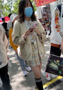 【TIMCOB】⭐CD原创⭐漫展JK小姐姐！长得好看NN见红！超清[410M]