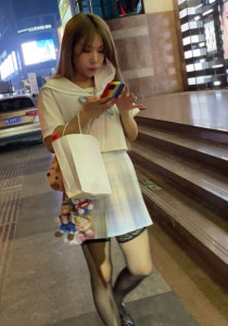 【TIMCOB】⭐CD原创⭐JK透明NK吊带袜小姐姐！被发现了！[359M]