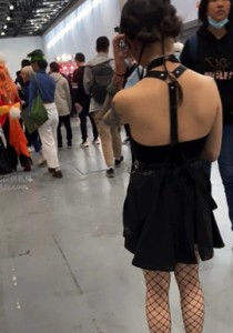 【TIMCOB】⭐CD原创⭐精品学生妹纹身网袜！粉红色桃心N！[405M]