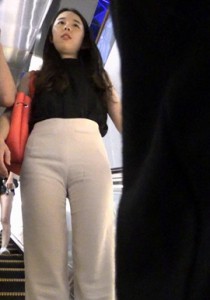 【若只是初见】婉约大方束腰长裤，端庄迷人让人心动的美女[0.99G]