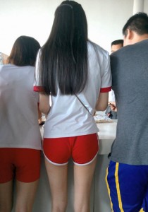 老李-chinajoy极品红短裤美女[336M]