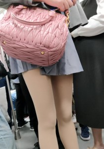 地铁站百褶裙肉丝袜美腿女郎[2.44G]