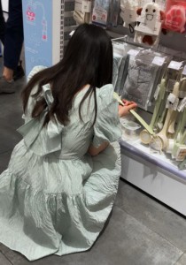 【TIMCOB】⭐CD系列⭐绿色长裙小姐姐！绿色窄N和裙子一套的[496M]